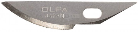 Лезвия OLFA закругленные для ножа AK-4, 6(8)х38х0,45мм, 5шт купить в Хабаровске