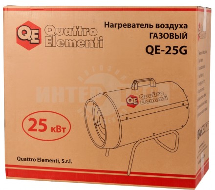 Нагреватель газовый QUATTRO ELEMENTI QE-25G [6]  купить в Хабаровске