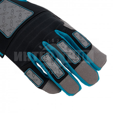 Перчатки универсальные, усиленные, с защитными накладками, DELUXE, размер M (8)// Gross [4]  купить в Хабаровске