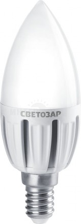 Лампа светодиодная Е14 "LED technology"яркБелСвет 4000К 230В 4,5Вт Светозар купить в Хабаровске