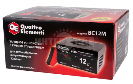 Зарядное устройство QUATTRO ELEMENTI BC12M [10]  купить в Хабаровске