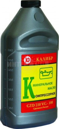 Масло компрессорное Калибр 1л купить в Хабаровске
