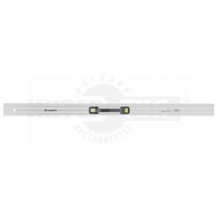 Линейка-уровень, 1000 мм, металлическая, пластмассовая ручка 2 глазка// MATRIX MASTER [2]  купить в Хабаровске