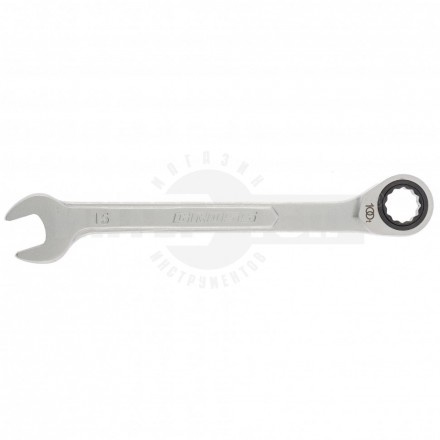 Ключ комбинированный трещоточный 15 мм // Gross [2]  купить в Хабаровске
