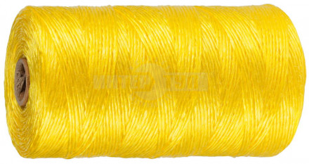 Шпагат STAYER многоцелевой полипропиленовый, желтый, 800текс, 500м [2]  купить в Хабаровске