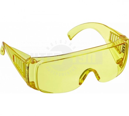 DEXX Желтые, очки защитные открытого типа, с боковой вентиляцией. [2]  купить в Хабаровске