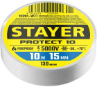 STAYER Protect-10 белая изолента ПВХ, 10м х 15мм в Хабаровскe