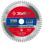 ЗУБР Универсальный рез 230 x 32/30мм 60Т, диск пильный по алюминию в Хабаровскe