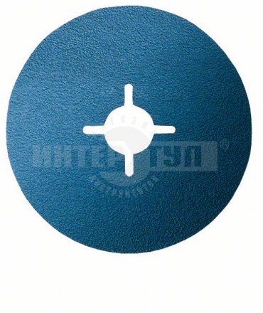 Фибровый шлифкруг для угловой шлифмашины, цирконовый корунд 125 мм, 22 мм, 60 купить в Хабаровске