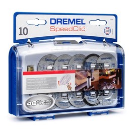 Круг отрезной мет  38х3.2мм 10шт+держатель EZ SpeedClic SC690 Dremel купить в Хабаровске