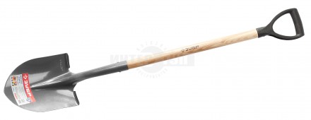 Лопата "Профи-10" штыковая для земляных работ деревянный черенок с рукояткой ЗУБР Профессионал купить в Хабаровске