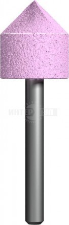 Шарошка абразивная ПРАКТИКА оксид алюминия, цилиндрическая заостренная 22х50 мм, хвост 6 мм, блистер купить в Хабаровске