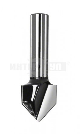 V-образная пазовая фреза 8 mm, D1 11 mm, L 14 mm, G 45 mm, 60° купить в Хабаровске