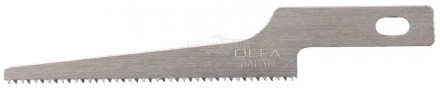 Лезвия OLFA пильные для ножа AK-4, 6х66,5(43,5)х0,35мм, 3шт купить в Хабаровске
