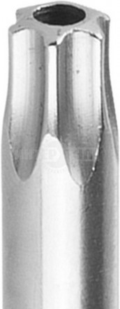 Отвертка KRAFTOOL Cr-Mo-V сталь двухкомпонентная противоскользящая рукоятка TORX Hole №30x100мм [2]  купить в Хабаровске