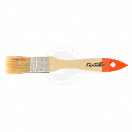 Кисть плоская Slimline 1 (25 мм), натуральная щетина, деревянная ручка// SPARTA купить в Хабаровске