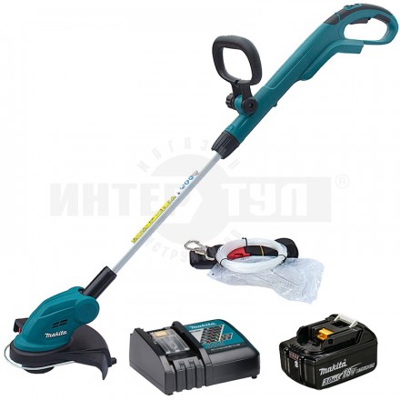 Триммер аккумуляторный MAKITA DUR181RF (18В, Li-ion, тримм. головка, 2,6кг, 1 акк 3Ач) купить в Хабаровске