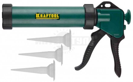 Пистолет-шприц KRAFTOOL "INDUSTRIAL" для герметиков, 320мл купить в Хабаровске