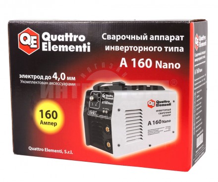Инвертор сварочный QUATTRO ELEMENTI A160 Nano [7]  купить в Хабаровске