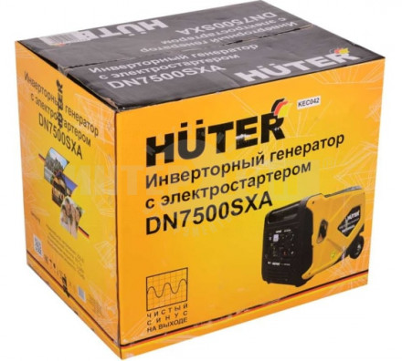 Инверторный генератор DN7500SXA Huter-электростартер [5]  купить в Хабаровске