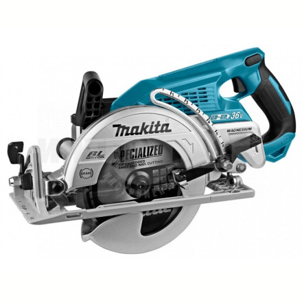 Пила электрическая дисковая аккумуляторная MAKITA DRS780Z (2по18В диск185мм,гл.пр 65 мм,5100об/м 5,8кг Li-ion без акк и з/у) купить в Хабаровске