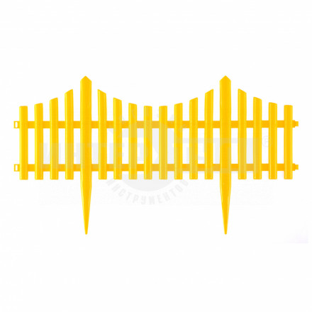 Забор декоративный 'Гибкий' 24 х 300 см желтый// Palisad купить в Хабаровске