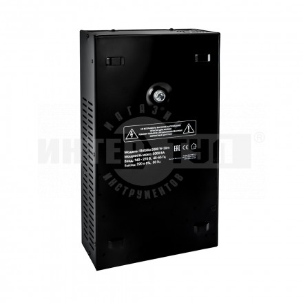 Стабилизатор напряжения QUATTRO ELEMENTI Stabilia 5000 W-Slim (5000 ВА, 140-270 В, настенный) [2]  купить в Хабаровске