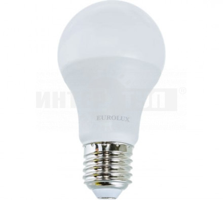 Лампа светодиодная LL-E-A60-15W-230-6K-E27 (груша, 15Вт, холод., Е27) Eurolux [2]  купить в Хабаровске