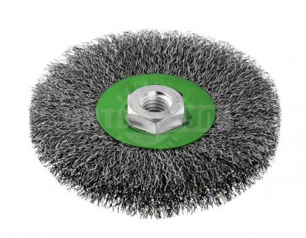 Кольцевая щетка, нерж. 115 mm, 0, 3 mm, M14 [2]  купить в Хабаровске