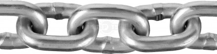 Цепь короткозвенная, DIN 766 оцинкованная сталь, d=8мм, L=15м [4]  купить в Хабаровске