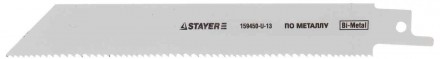 Полотно STAYER S922VF к саб эл.ножов Bi-Met,универс c перем шаг зубьев,дерево с гвозд,метал,пластик, купить в Хабаровске