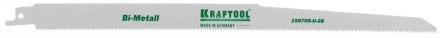 Полотно сабел мет 280мм 1.8-2.5мм BiMetall Kraftool купить в Хабаровске