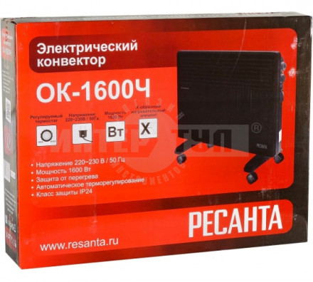 Конвектор ОК-1600Ч Ресанта [4]  купить в Хабаровске