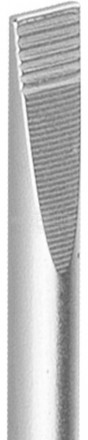 Отвертка KRAFTOOL "EXPERT", Cr-Mo-V сталь, двухкомпонентная противоскользящая рукоятка, SL, 3,0x80мм [2]  купить в Хабаровске