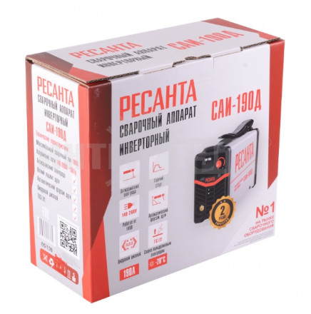 Сварочный аппарат инверторный САИ-190Д Ресанта [3]  купить в Хабаровске