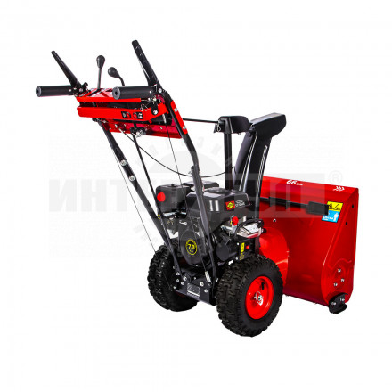 Снегоуборщик бензиновый DDE ST7066E (двиг 7,0 л.с. захват 22" 5 вперёд/1 назад колёса 13" элстарт LED фар) [2]  купить в Хабаровске