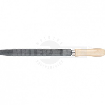 Напильник, 300 мм, полукруглый, деревянная ручка// СИБРТЕХ купить в Хабаровске