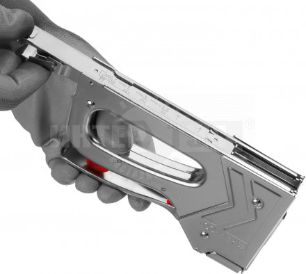 Пистолет KRAFTOOL "EXPERT" скобозабивной, повышенной мощности, тип 53 (красная): 6-14мм, тип 300: 16 [2]  купить в Хабаровске