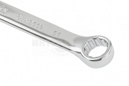 Ключ комбинированный, 11 мм, CrV, полированный хром// MATRIX [3]  купить в Хабаровске