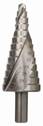 Ступенчатое сверло HSS 6 - 30 mm, 10,0 mm, 93,5 mm купить в Хабаровске
