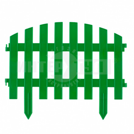 Забор декоративный Винтаж, 28 х 300 см, зеленый// PALISAD Россия купить в Хабаровске