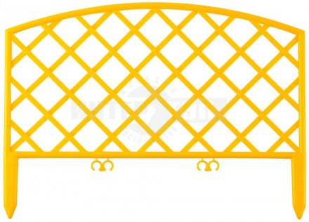 Забор декоративный GRINDA "ПЛЕТЕНЬ", 24x320см, желтый купить в Хабаровске