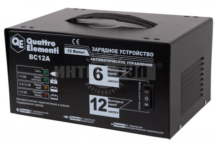 Зарядное устройство QUATTRO ELEMENTI BC12A [5]  купить в Хабаровске
