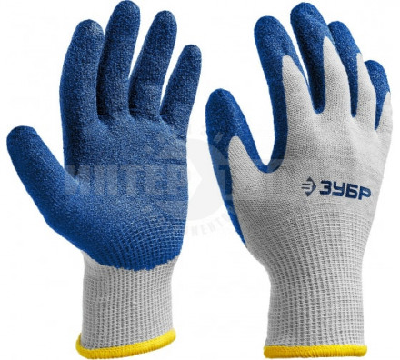 ЗУБР ЗАХВАТ, размер L-XL, перчатки с одинарным текстурированным нитриловым обливом купить в Хабаровске