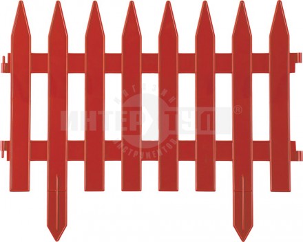 Забор декоративный GRINDA "КЛАССИКА", 28x300см, терракот купить в Хабаровске